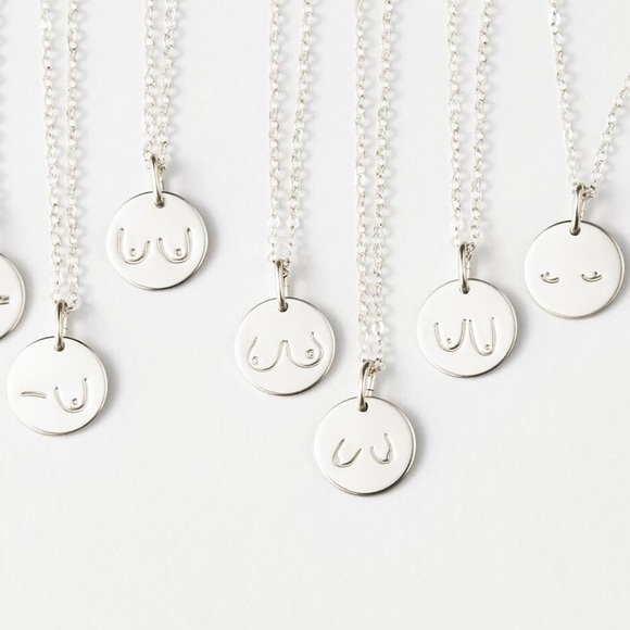 “Breast Friends” Body Beauty Feminist Necklace - Picture 11 of 15